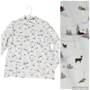 VINTAGE CROFT & BARROW Turtleneck Top